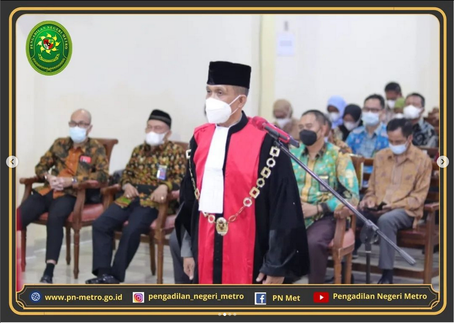 Screenshot 2022 04 25 at 08 40 14 Pengadilan Negeri Metro pengadilan negeri metro Instagram photos and videos
