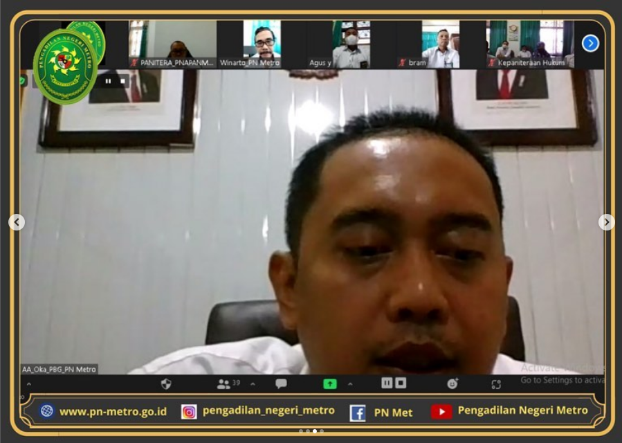 Screenshot 2022 04 25 at 12 24 27 Pengadilan Negeri Metro pengadilan negeri metro Instagram photos and videos