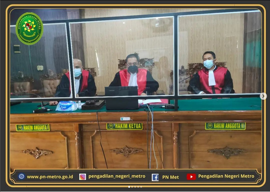 Screenshot 2022 04 25 at 12 25 08 Pengadilan Negeri Metro pengadilan negeri metro Instagram photos and videos