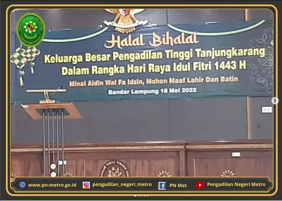 Screenshot 2022 05 18 at 16 12 02 Pengadilan Negeri Metro pengadilan negeri metro Instagram photos and videos