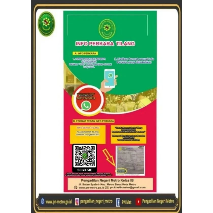 Screenshot 2022 06 03 at 10 01 53 Pengadilan Negeri Metro pengadilan negeri metro Instagram photos and videos