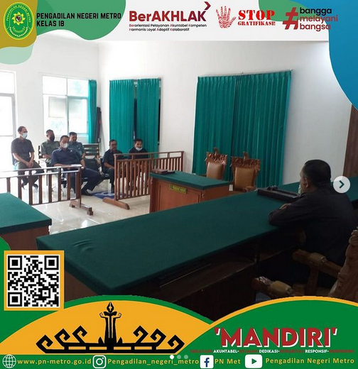 Screenshot 2022 08 16 at 10 04 21 Pengadilan Negeri Metro pengadilan negeri metro Instagram photos and videos