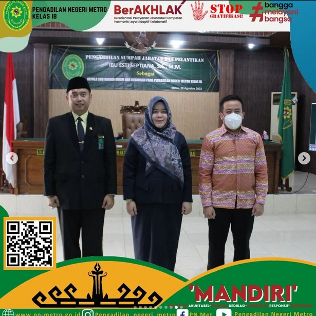 Screenshot 2022 08 26 at 14 59 42 Pengadilan Negeri Metro pengadilan negeri metro Instagram photos and videos