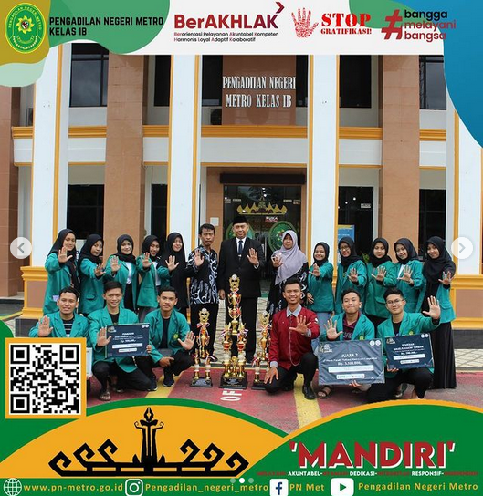 Screenshot 2022 10 28 at 15 15 41 Pengadilan Negeri Metro pengadilan negeri metro Instagram photos and videos