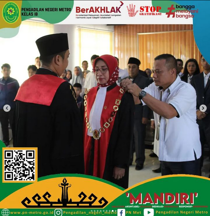 Screenshot 2023 01 10 at 08 52 47 Pengadilan Negeri Metro pengadilan negeri metro Instagram photos and videos