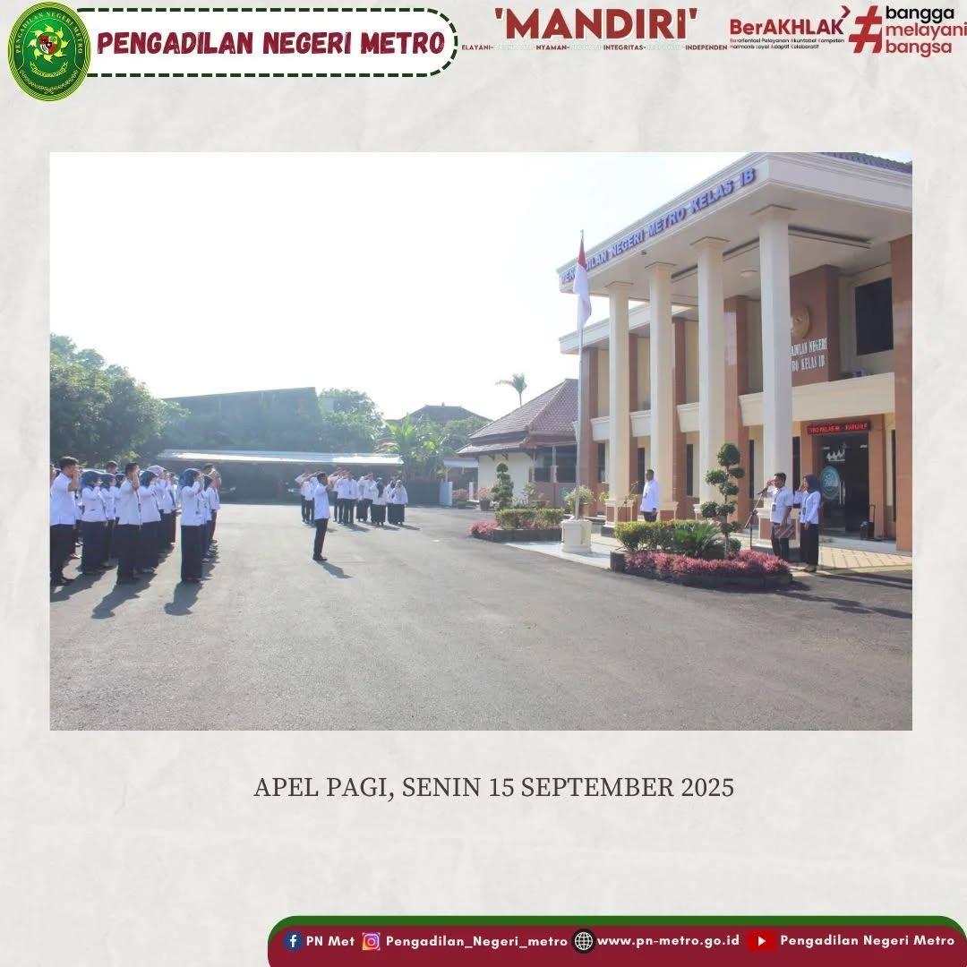 apel pagi 15