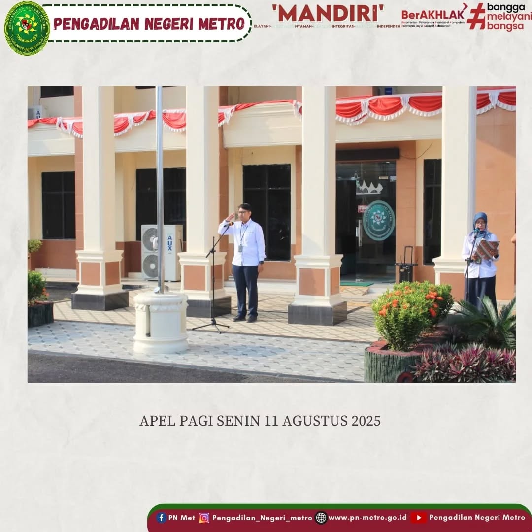 apel pagi 11