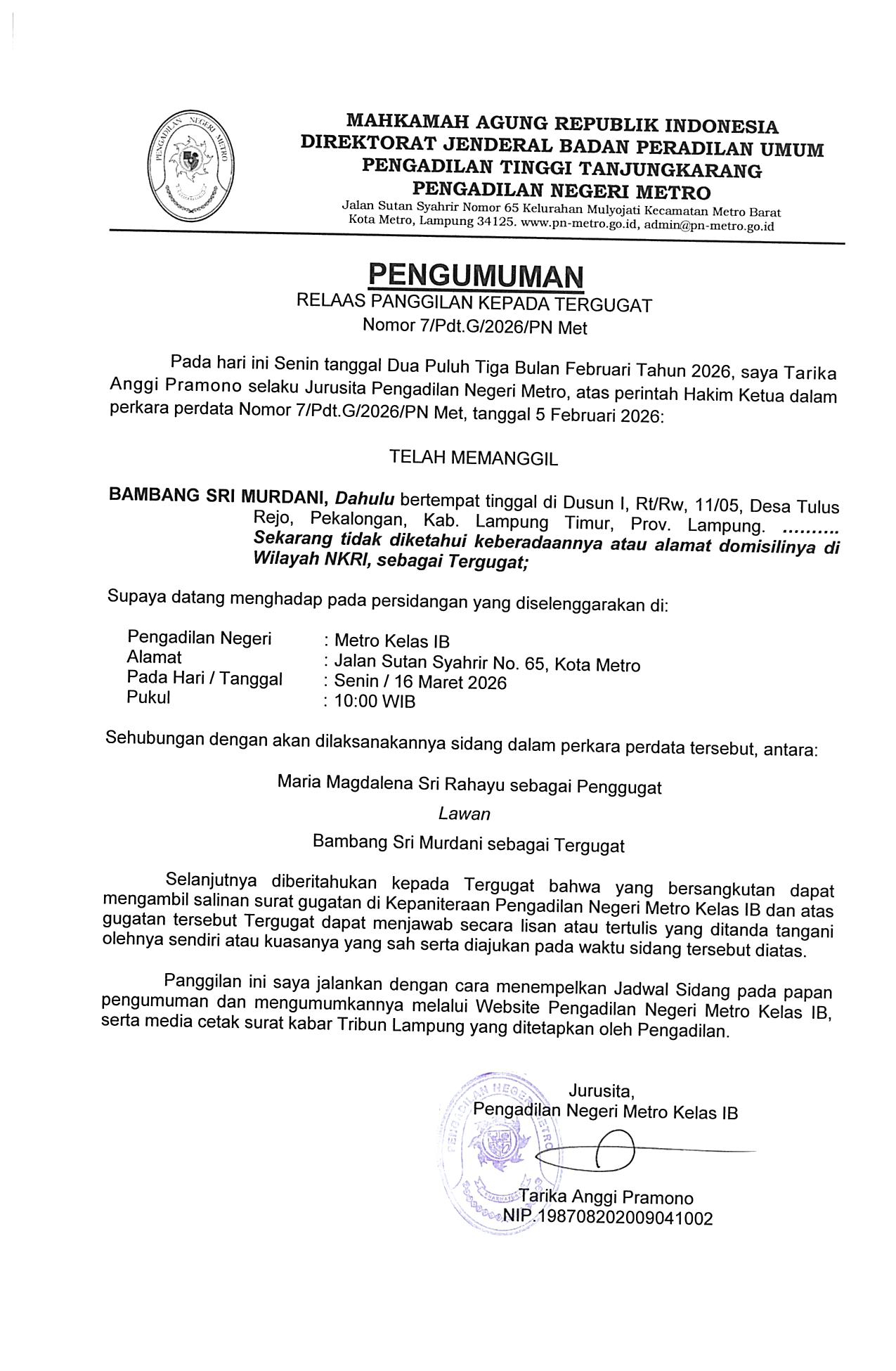 panggila7pdtg2026bambang